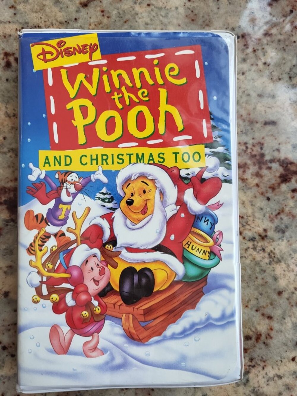 Winnie the Pooh and Christmas Too (VHS, 1997)